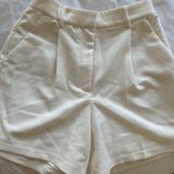 Abercrombie & Fitch Abercrombie White Shorts Photo 0