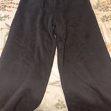 H&M Shaci wide leg black sweatpants  Photo 0