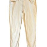 joe's jeans White Cotton Blend Skinny Ankle Denim Jeans Women Sz 32 Photo 0