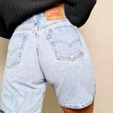 Levi's Vintage Mom Denim Shorts Photo 0
