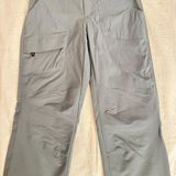 Columbia Hiking Cropped Pants. Green Sz4 Photo 0