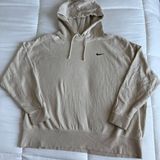 Nike Tan Hoodie Oversized Photo 0