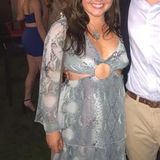 ASOS Blue Snake Skin Dress  Photo 0