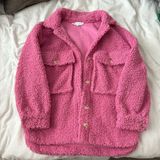 VICI NEW  Pink Oversized Shacket Photo 0