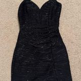 Honey and Rosie Black and Silver Homecoming/Cocktail Dress Photo 0