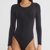 Aritzia  CONTOUR CREWNECK BODYSUIT BLACK SMALL Photo 0