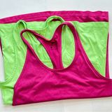 Nike  Green and Pink Workout Tops Small Photo 0