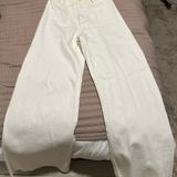 Lilyful Wide Cream/white Pants Photo 0