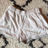 The North Face Cream Sweat Shorts  Photo 0