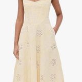 Bardot Light yellow midi dress  Photo 0