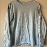Carhartt Women’s Light Blue Long-Sleeve T-Shirt Size Small Photo 0