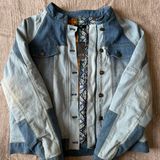 FATE. Boutique Street Style Distressed Jean Jacket Photo 0