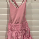 Free People  pink romper one piece medium Photo 0