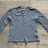 Madewell Henley Long Sleeve Shirt Photo 0