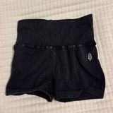 Free People Movement Free People Black Biker Shorts Photo 0
