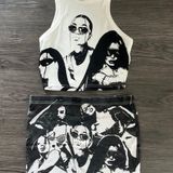 SheIn Matching Set Crop Top & Skirt Photo 0