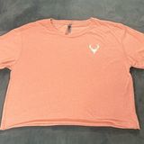 Bucked Up Crop Workout Top, Size: XL Pink Photo 0