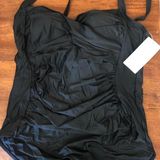 Ekouaer  Black Bathing Suit Photo 0