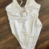 Missguided One-Piece  Swimsuit White Tall Photo 0