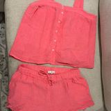 Lake Pajama Set Pink Size L Photo 0