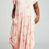 Lane Bryant Livi Active Tie Dye Dress Photo 0