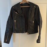 BLANK NYC Black Leather Jacket  Photo 0