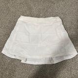 Lululemon White  Pace Rival Skirt Tall Photo 0