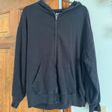 SO  Black Zip-Up Hoodie Photo 0
