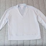 FOR THE REPUBLIC Light Blue / Gray Sweater Photo 0