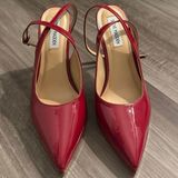 Steve Madden Cherry Red Pointed Toe Heels Photo 0
