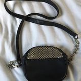 Black Poppy  Mini Cross Body Bag Photo 0