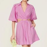 Jonathan Simkhai Aulora Cutout Mini Dress Photo 0