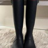 Hunter  Original Tall Rain Boots - Classic Navy size 6 Photo 0