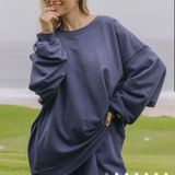 Daily Drills  Navy Crewneck - M/L Photo 0