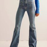 We The Free  Jayde Flare Jeans free people size 28 Photo 0