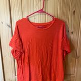 Gap  Women's Orange Top size Medium Photo 0