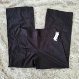 Attention  Low Rise Wide Leg Black Dress Pants Size 10 Photo 0
