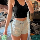 American Eagle Outfitters Mom Shorts Photo 0
