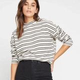 Sanctuary Alea Striped Mock Neck Pullover Sweater Photo 0