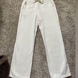 CRZ Yoga  wide leg sweatpants - size Small - bone color Photo 0