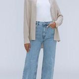 Everlane the wide leg jeans blue size 27 DR Photo 0