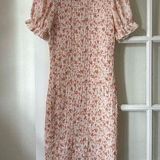 Trixxi Floral Ruched Dress Photo 0