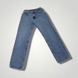 Nautica Classic Cotton Low Rise Straight Leg Light Wash Jeans Size 4 X 32 Photo 0