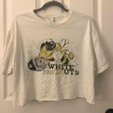 Jerzees Cropped Georgia Tech Graphic T-shirt  Photo 0