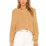 Free People Dream Chunky Cable Knit Sweater Photo 0