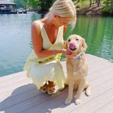 Yellow Midi Dress Photo 0