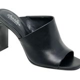 Charles David David by Genie Open Toe Mule Heel Sandal Black Size 7 Photo 0