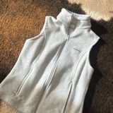 Columbia Gray Fleece Vest Photo 0