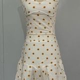 Kirious  Polkadots Shirt and Skirt Short Set Photo 0