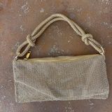 ZARA NWOT Gold rhinestone evening clutch bag  Photo 0